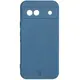 Silikonowe etui z pierścieniem magnetycznym Bizon Case Silicone Magnetic Sq do Google Pixel 8a granatowe