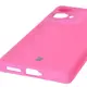 Silikonowe etui Bizon Soft Case do Motorola Moto G85 5G neonowo-różowe