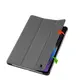 Etui z klapką Bizon Case Tab Croc do Xiaomi Pad 7 / 7 Pro szare