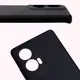 Silikonowe etui Bizon Soft Case do Motorola Edge 50 Fusion czarne