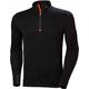 Helly Hansen Koszulka termo Helly Hansen Lifa Merino Zip Black