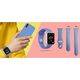 Puro PURO ICON Apple Watch Band - Elastyczny pasek sportowy do Apple Watch 42 / 44 mm (S/M & M/L) (Czerwony)