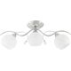 Lampa sufitowa Mdeco Sufitowa lampa sypialniana ELM8758/3 8C szklana chrom