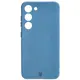 Etui silikonowe z pierścieniem magnetycznym Bizon Case Silicone Magnetic do Samsung Galaxy S23 granatowe