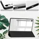 Etui Bizon Case Tab Clear Matt do Samsung Galaxy Tab S9 / S9 FE czarne