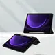 Etui Bizon Case Tab Clear Matt do Samsung Galaxy Tab S9 / S9 FE czarne