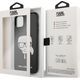 Karl Lagerfeld Karl Lagerfeld KLHCN65DLHBK iPhone 11 Pro Max czarny/black Iconic Glitter Karl`s Head uniwersalny