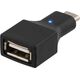 Adapter USB Deltaco USB-C - USB Czarny  (USBC-1200)