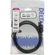 Kabel Deltaco DisplayPort - DisplayPort 1m czarny (DP8K-1010)