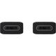 Kabel USB Samsung USB-C - USB-C 1 m Czarny