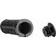 RockBros Gripy rowerowe chwyty z gumy przyczepne śr. 22mm czarne ROCKBROS