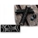 RockBros Gripy rowerowe chwyty z gumy przyczepne śr. 22mm czarne ROCKBROS