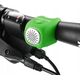 RockBros Dzwonek rowerowy elektroniczny w obudowie silikonowej - zielony ROCKBROS