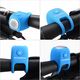 RockBros Dzwonek rowerowy elektroniczny w obudowie silikonowej - niebieski ROCKBROS