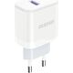 Kabel USB Dudao A20EU USB-A 18W + USB-A - micro USB White