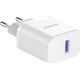 Kabel USB Dudao A20EU USB-A 18W + USB-A - micro USB White