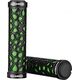 Gripy rowerowe chwyty z gumy przyczepne śr. 22mm czarno-zielone ROCKBROS