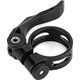 Obejma rowerowa zacisk do sztycy 27.2 i 28.6 mm pod siodełko z szybkozamykaczem - czarna Obejma rowerowa zacisk do sztycy 27.2 i 28.6 mm pod siodełko z szybkozamykaczem - czarna
