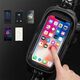 Sakwa rowerowa na ramę pancerna z kieszonką na telefon nawigację 1.7l - czarna ROCKBROS