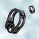 Obejma rowerowa zacisk do sztycy 27.2 i 28.6 mm pod siodełko na śrubę - czarna ROCKBROS