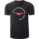 Męska koszulka z krótkim rękawem t-shirt Hi-Tec Olen czarna rozmiar XXL