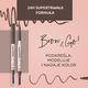 Eveline Brow & Go! pomada do brwi w kredce Dark Brown