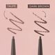Eveline Brow & Go! pomada do brwi w kredce Dark Brown