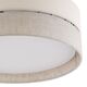 TK Lighting Eco 5775 πλαφονιέρα φωτιστικό οροφής 3x15W E27 λευκό/γκρι