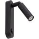 TK Lighting Enzo 6621 απλίκα τοίχου 1x6W G9 μαύρο