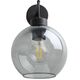TK Lighting Cubus 10243 απλίκα τοίχου λάμπα 1x15W E27 γραφίτης/μαύρο