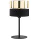 TK Lighting Hilton 16051 επιτραπέζιο φωτιστικό λάμπα 1x15W E27 μαύρο/χρυσό