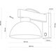 TK Lighting Όσλο 4962 απλίκα φωτιστικό τοίχου 1x15W E27 λευκό/ξύλινο