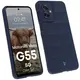 Pancerne etui Bizon Case Tur do Motorola Moto G55 5G granatowe