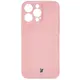 Etui Bizon Case Łupka do Apple iPhone 15 Pro Max różowe