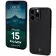 Etui Bizon Case Łupka do Apple iPhone 15 Pro Max czarne