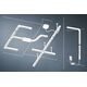 Προβολέας για ράγα URail HILDOR LED 3-STEP DIM 15W 850lm 3000K 230V λευκό RAL 9003 / μέταλλο