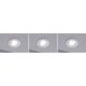 Σετ ενσωματωμένων φωτιστικών CALLA LED 10x5W 430lm στρογγυλό ρυθμιζόμενο 3000/4000/6500K IP65 230V λευκό ματ