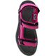 Martes Sandały damskie Makanos Dark fuchsia/Fuchsia/Black r. 38