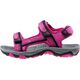 Martes Sandały damskie Makanos Dark fuchsia/Fuchsia/Black r. 39