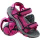 Martes Sandały damskie Makanos Dark fuchsia/Fuchsia/Black r. 37