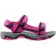 Martes Sandały damskie Makanos Dark fuchsia/Fuchsia/Black r. 41