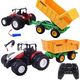 Traktor na pilota gumowe koła + przyczepa RC0601 EDUKAMP