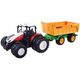 Traktor na pilota gumowe koła + przyczepa RC0601 EDUKAMP