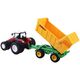 Traktor na pilota gumowe koła + przyczepa RC0601 EDUKAMP