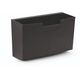 Legamaster glassboard accessory holder black, Board pen tray, Plastic, 250 g, 92 mm, 160 mm, 106 mm