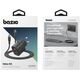 Φορτιστής τοίχου Bazic Goport Velox Kit 1xUSB-C 1xUSB-A GaN 35W με πλεκτό καλώδιο μαύρο