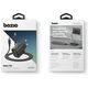 Φορτιστής τοίχου Bazic Goport Velox Kit 1xUSB-C 1xUSB-A GaN 35W με πλεκτό καλώδιο μαύρο