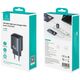 Ładowarka sieciowa USAMS CC305 T66 45W GaN 2xUSB-C tarnish