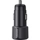 Φορτιστής αυτοκινήτου USAMS YT Series CC283 60W 1xUSB-A 1xUSB-C μαύρο