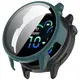 Etui ze szkłem do zegarka Bizon Case+Glass Watch do Garmin Vivoactive 6 zielone